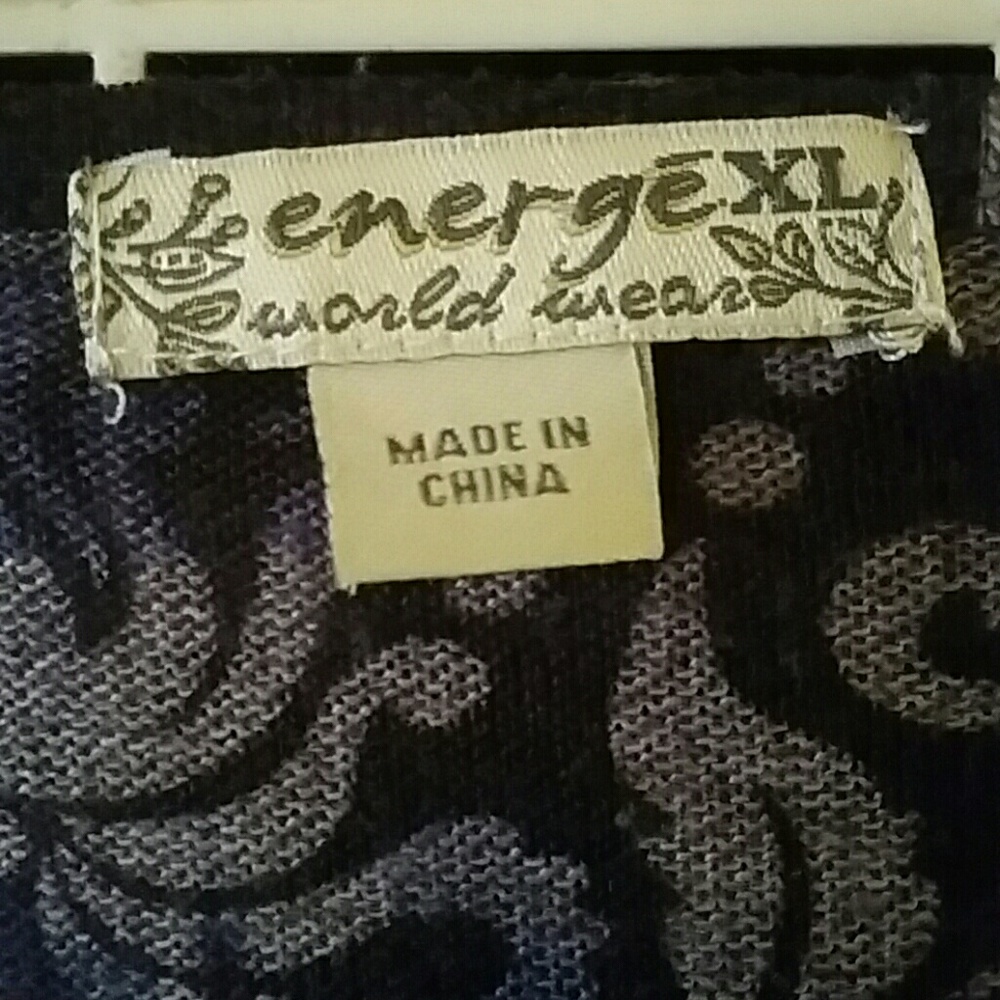 ♋Energe World Wear Embellished Knit Tunic - Picture 4 of 5